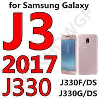 Tempered Glass For Samsung Galaxy J3 J5 J7 2017 2016 A3 A5 2017 on J5 J7 J2 Prime Screen Protector Case Full Cover Protective