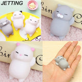 Dropshipping Cute Mochi Squishy Cat slow rising Squeeze Healing Fun Kids Kawaii kids Adult Toy Stress Reliever Decor