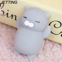 Dropshipping Cute Mochi Squishy Cat slow rising Squeeze Healing Fun Kids Kawaii kids Adult Toy Stress Reliever Decor