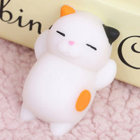 Dropshipping Cute Mochi Squishy Cat slow rising Squeeze Healing Fun Kids Kawaii kids Adult Toy Stress Reliever Decor