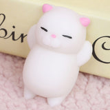 Dropshipping Cute Mochi Squishy Cat slow rising Squeeze Healing Fun Kids Kawaii kids Adult Toy Stress Reliever Decor