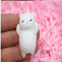 Dropshipping Cute Mochi Squishy Cat slow rising Squeeze Healing Fun Kids Kawaii kids Adult Toy Stress Reliever Decor