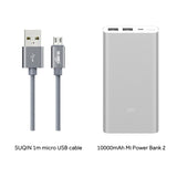 10000mAh Xiaomi Mi Power Bank 2i External Battery Bank 18W Quick Charge Powerbank 10000 PLM09ZM with Dual USB Output for Phone