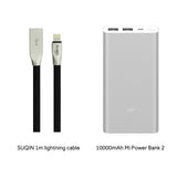 10000mAh Xiaomi Mi Power Bank 2i External Battery Bank 18W Quick Charge Powerbank 10000 PLM09ZM with Dual USB Output for Phone