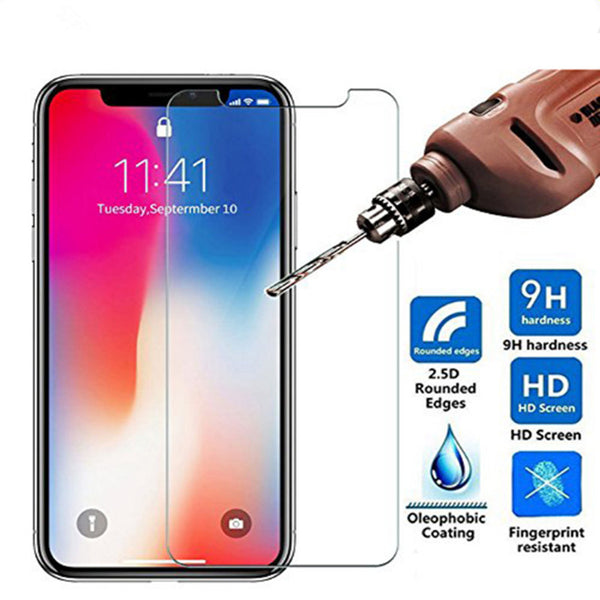 9H Ultra-thin tempered glass for iPhone 8 7 6 6S Plus screen protector protective glass film for iphone x 5 5s se 4 4s