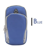 Universal Smartphone Armband Sports Running Bag Case for iPhone Samsung Waterproof Mobile Phone Earphone Keys Arm Bags Pouch