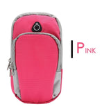 Universal Smartphone Armband Sports Running Bag Case for iPhone Samsung Waterproof Mobile Phone Earphone Keys Arm Bags Pouch