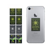 10pcs EMR Scalar Energy Phone Sticker Anti Radiation Chip Shield Keep Health Laptop Anti EMP EMF Protection for Pregnant Woman