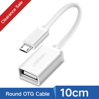 Ugreen Micro USB OTG Cable Adapter for Xiaomi Redmi Note 5 Micro USB Connector For Samsung S6 Tablet Android USB 2.0 OTG Adapter