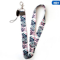 Mobile Phone Strap Cartoon Cute Cat Bamboo Lanyard Neck Strap For Keys ID Card S For Huawei USB Badge Holder DIY Hang Rope