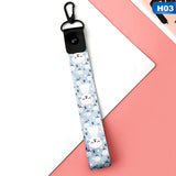 Mobile Phone Strap Cartoon Cute Cat Bamboo Lanyard Neck Strap For Keys ID Card S For Huawei USB Badge Holder DIY Hang Rope