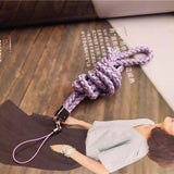 Fashion Weave lanyard for phone neck Mobile Phone Straps Phone Chain Lanyard Long ID Card Key USB Camera MP3  Hanging Badges key