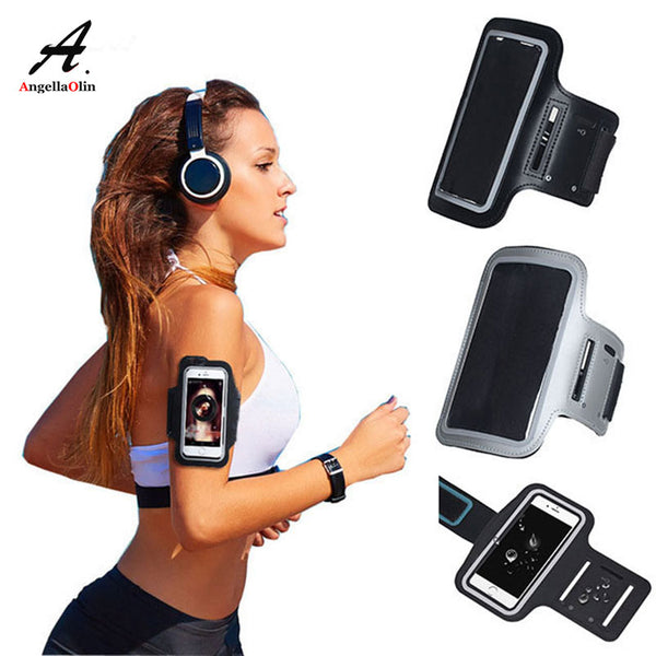 BLACK Armband For Samsung galaxy note 9 8 s6 s7 edge a8 2018 s8 s9 plus a5 j7 2017 j5 2016 Arm Band Run Gym Sport Phone Bag Case