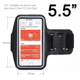 HORUG Waterproof Sports Phone Armband For iPhone xs max Running Armband Case Holder For Phone On Hand Mobile Brassard Telephone