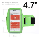 HORUG Waterproof Sports Phone Armband For iPhone xs max Running Armband Case Holder For Phone On Hand Mobile Brassard Telephone