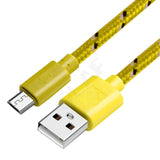 OLAF Nylon Braided Micro USB Cable 1m/2m/3m Data Sync USB Charger Cable For Samsung HTC LG huawei xiaomi Android Phone Cables