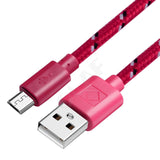OLAF Nylon Braided Micro USB Cable 1m/2m/3m Data Sync USB Charger Cable For Samsung HTC LG huawei xiaomi Android Phone Cables