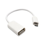 Micro USB OTG Cable Data Transfer Micro USB Male to Female Adapter for Samsung HTC Android JLRL88
