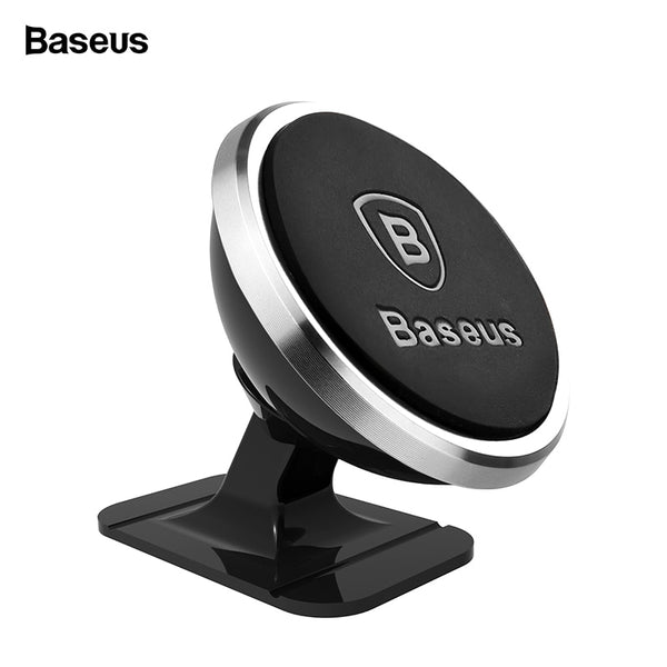 Baseus Magnetic Car Phone Holder For iPhone XS X Samsung Magnet Mount Car Holder For Phone in Car Cell Mobile Phone Holder Stand