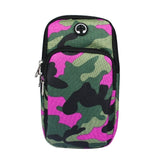 Universal Smartphone Armband Sports Running Bag Case for iPhone Samsung Waterproof Mobile Phone Earphone Keys Arm Bags Pouch