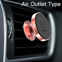 Baseus Magnetic Car Holder For Phone Universal Holder Mobile Cell Phone Holder Stand For Car Air Vent Mount GPS Car Phone Holder