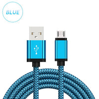 Micro USB Charging Cable For Samsung Galaxy A3/A5/A7 J3 2016 S6/S7/Edge 1/2/3 Meter Long Kabel Mobile Phone Charger Short Cord