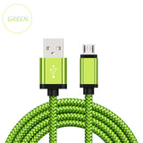 Micro USB Charging Cable For Samsung Galaxy A3/A5/A7 J3 2016 S6/S7/Edge 1/2/3 Meter Long Kabel Mobile Phone Charger Short Cord