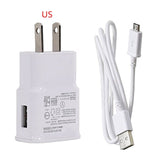 For Samsung Galaxy S3 S4 S6 S7 Edge Note 4 5 J2 J3 J5 J7 2016 2017 Charger Travel Adapter EU US 1m USB USB Charging For Xiaomi