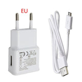 For Samsung Galaxy S3 S4 S6 S7 Edge Note 4 5 J2 J3 J5 J7 2016 2017 Charger Travel Adapter EU US 1m USB USB Charging For Xiaomi