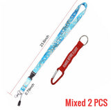 Aokin Lanyards Remove Before Flight Keychain Strap For Card Badge Gym Key Chain Lanyard Key Holder Hang Rope Mix Lot Lanyard