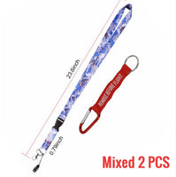 Aokin Lanyards Remove Before Flight Keychain Strap For Card Badge Gym Key Chain Lanyard Key Holder Hang Rope Mix Lot Lanyard