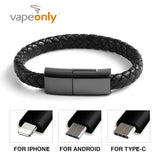 VIP Link Sports Bracelet USB Charger Cable Mobile Phone Data Cable Quick Charge Fast iphone X 7 8 plus samsung S8 Wire Portable