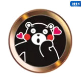Cartoon cute Touch ID Home Button Sticker For iPhone 5 5S SE 6 6S 7 8 Plus For Ipad air 2 mini Fingerprint Identification Keypad
