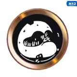 Cartoon cute Touch ID Home Button Sticker For iPhone 5 5S SE 6 6S 7 8 Plus For Ipad air 2 mini Fingerprint Identification Keypad