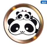 Cartoon cute Touch ID Home Button Sticker For iPhone 5 5S SE 6 6S 7 8 Plus For Ipad air 2 mini Fingerprint Identification Keypad