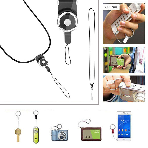 Keychain Cell Mobile Phone Camera Neck Lanyard Strap key cord neck Ring Holder Mobile Phone hangs neck braces lanyard neckband