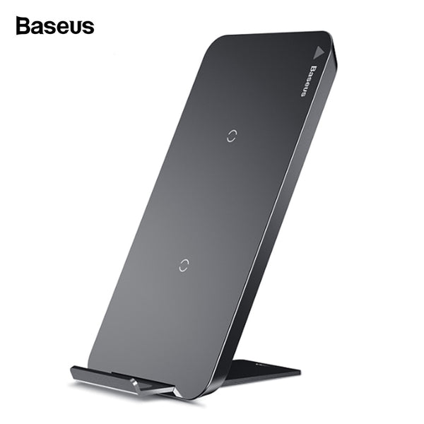 Baseus Qi Wireless Charger For iPhone X XS Max Samsung S10 Xiaomi Mi 9 Mix 3 10W Fast Wirless Wireless Charging Pad Dock Station