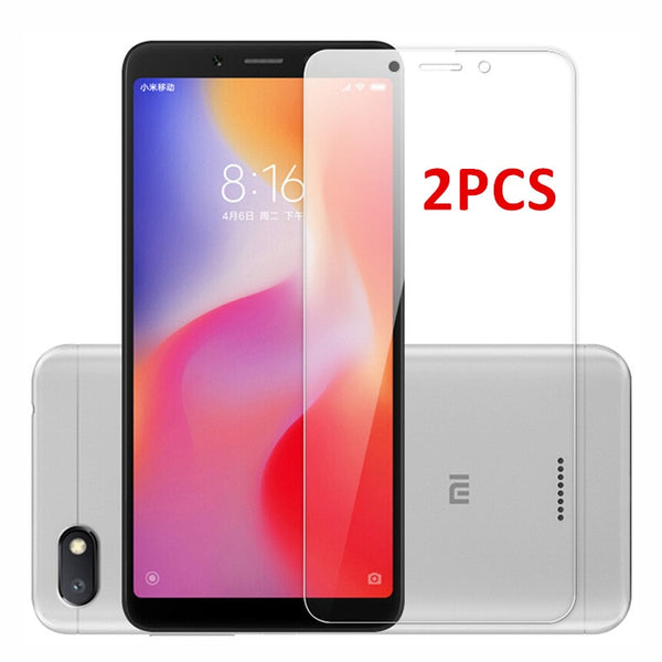 2PCS For Glass Xiaomi Redmi 6 6A Screen Protector Tempered Glass For Xiaomi Redmi 6 Glass Redmi 6A Protective Phone Film