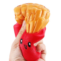 2018 Jumbo Squishy Toys Children Slow Rising Antistrss Toy Cat Hamburger French fries Popcorn Coffee Cup Squishies Stress Relief