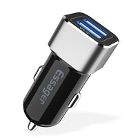 Essager Dual USB Car Charger For iPhone Xs Samsung S10 Xiaomi Mi 9 8 2.4A Fast Car Charging Adapter Mobile Phone Car USB Charger