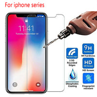 9H HD Tempered Glass For iphone X XS Max XR 6 6s 7 8 plus 5s 10 Screen Protector protective Glass on iphone 7 8 6 Plus X 5 glass