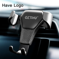 GETIHU Gravity Car Holder For Phone in Car Air Vent Clip Mount No Magnetic Mobile Phone Holder Cell Stand Support For iPhone X 7