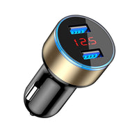 Universal Dual USB Car Charger 5V 3.1A Mini Charger Fast Charging With LED for Mobile Phone Smart phone Xiaomi Samsung iPhone X