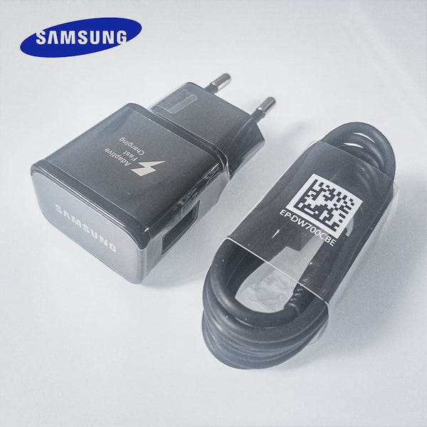 Samsung Galaxy Fast Charger USB Power Adapter 9V 1.67A Quick Charge Type C Cable for Galaxy S10 S8 S9 Plus A3 A5 A7 2017 note 8