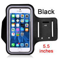 KLL Waterproof Universal Brassard Running Gym Sport Armband Case Mobile Phone Arm Band Bag Holder for iPhone Smartphone on Hand