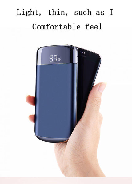 Portable 30000mAh Powerbank  Hot External Battery Pack Power Bank 2 USB for Xiaomi X Mobile Phones Charging  PoverBank