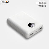 PZOZ Power Bank 10000mAh Dual USB Mobile Phone External Battery Fast Charge For iphone xiaomi mi Portable Charger mini PowerBank