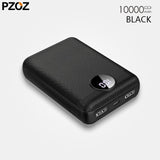 PZOZ Power Bank 10000mAh Dual USB Mobile Phone External Battery Fast Charge For iphone xiaomi mi Portable Charger mini PowerBank