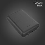 PZOZ Power Bank 10000mAh Dual USB Mobile Phone External Battery Fast Charge For iphone xiaomi mi Portable Charger mini PowerBank