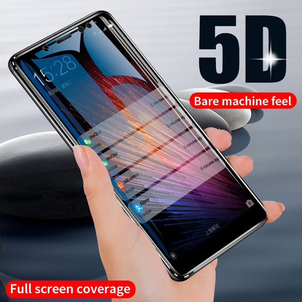 ZNP 5D Screen Protector Tempered Glass For Xiaomi Redmi Note 5 5A 7 Redmi 4X 5A 6A Protective Glass For Redmi 5 Plus 6 Pro Film